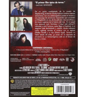DVD El resplandor